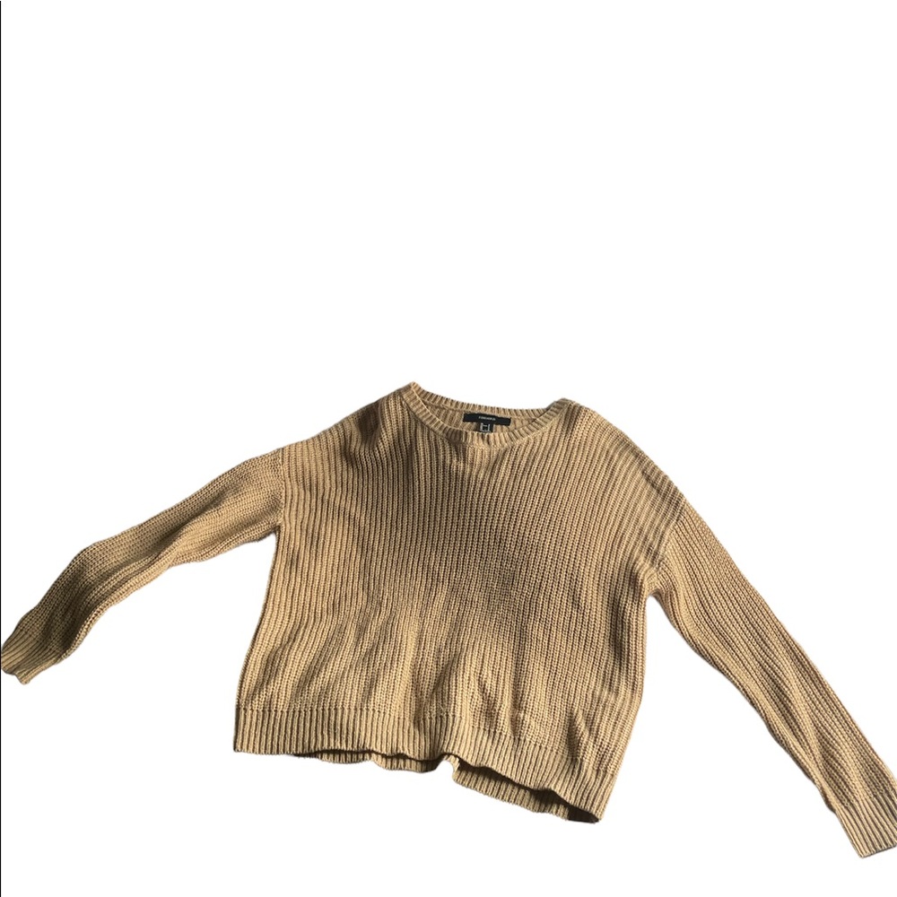 Forever 21 Tan Sweater
